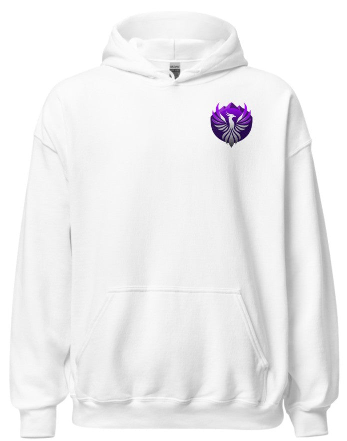 Sweat à capuche blanc - Phoenix'Alp